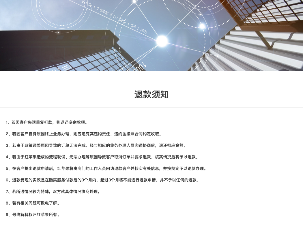 退款须知